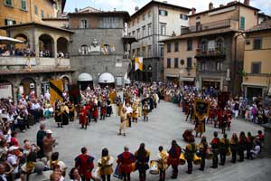 I quintieri della città di Cortona